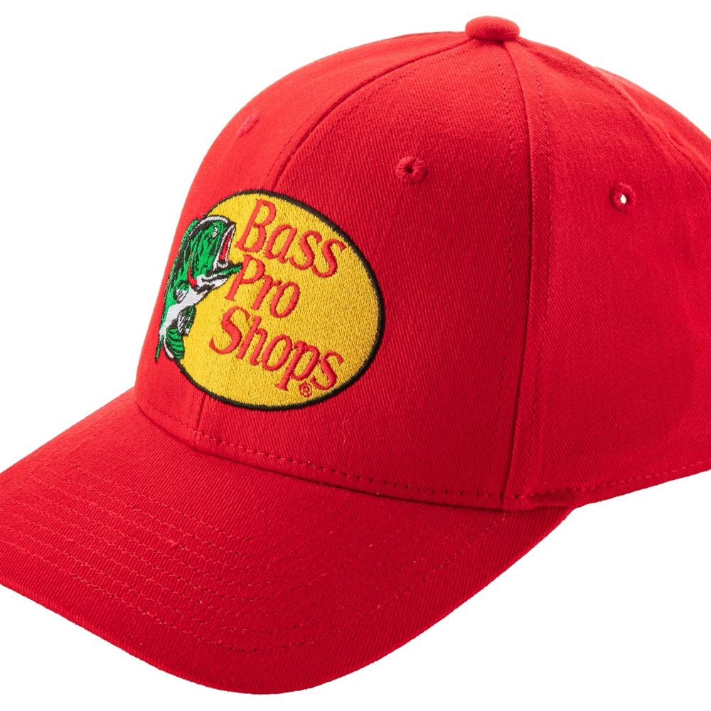 FREE w/ PURCHASE Bass Pro Shops Red Baseball Hat